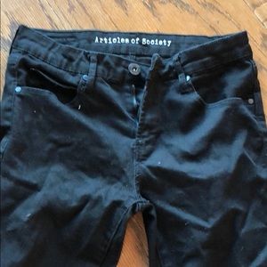 Articles of society black pant, size 26.